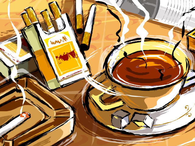 Кофе и сигареты