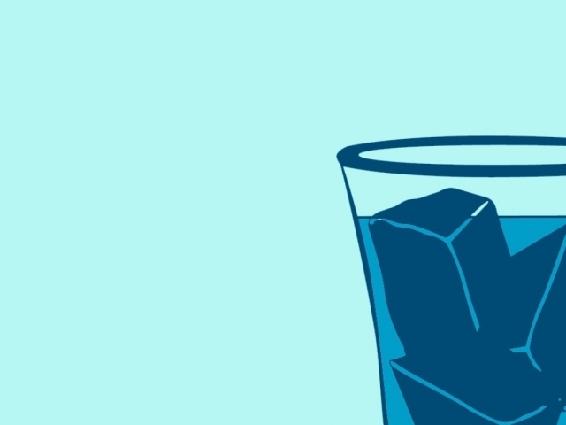 Холодная чистая вода