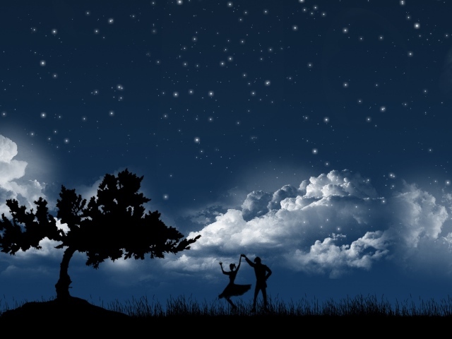 Танец в свете луны