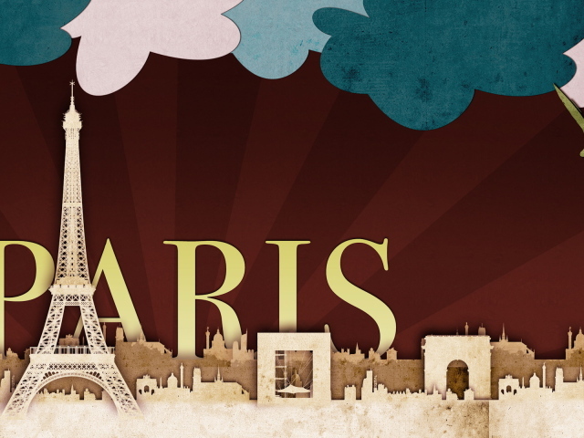 Нарисованый Париж