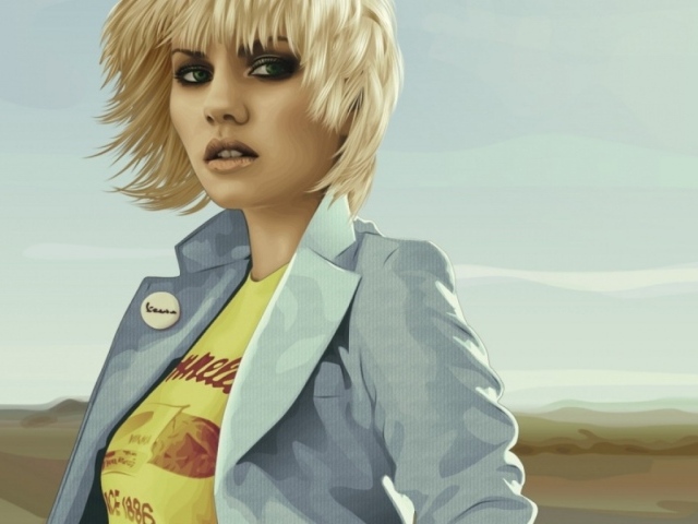 Девочка с открытки