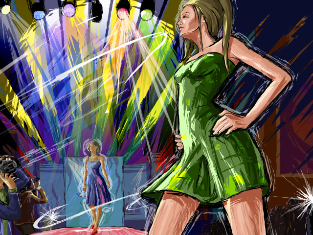 Показ модной одежды