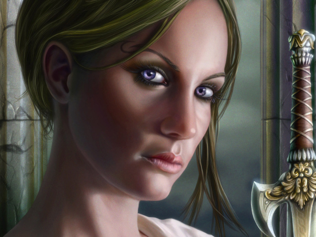 Женщина с мечом