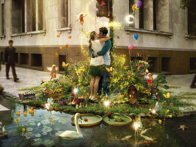 Красочная любовь