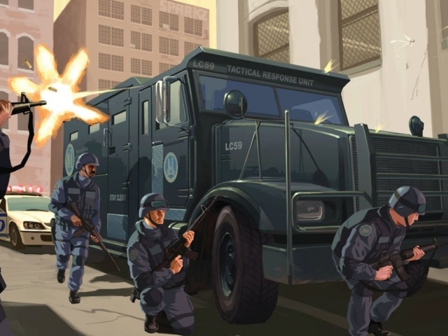 Спецназ в игре Gta 4