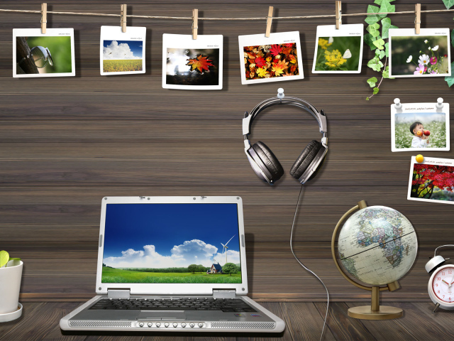 Коллаж рабочего стола