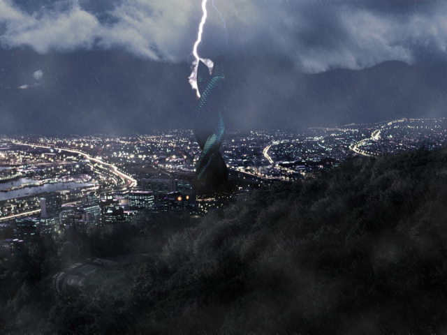 Удар молнии