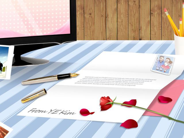 Романтический Рабочий стол