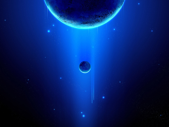 Два голубых карлика