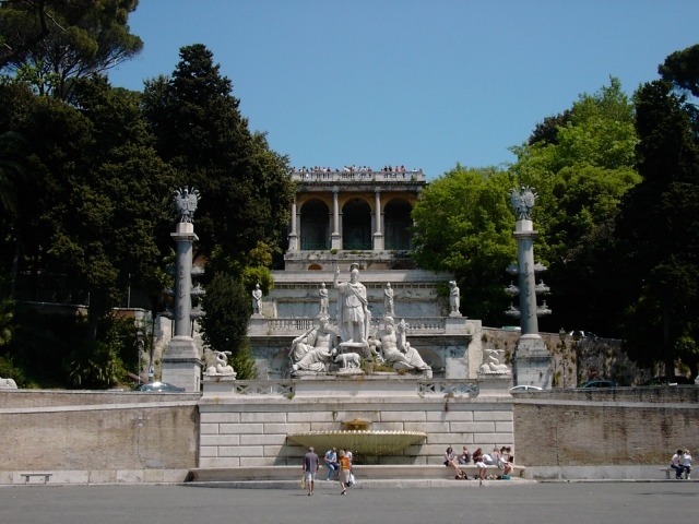 Terrazza del Pinicio - Скульптуры Италии