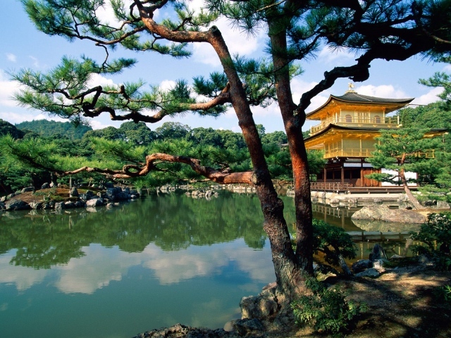 Храм Kinkaku-ji, Киото