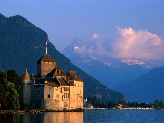Замок de Chillon, Монтре