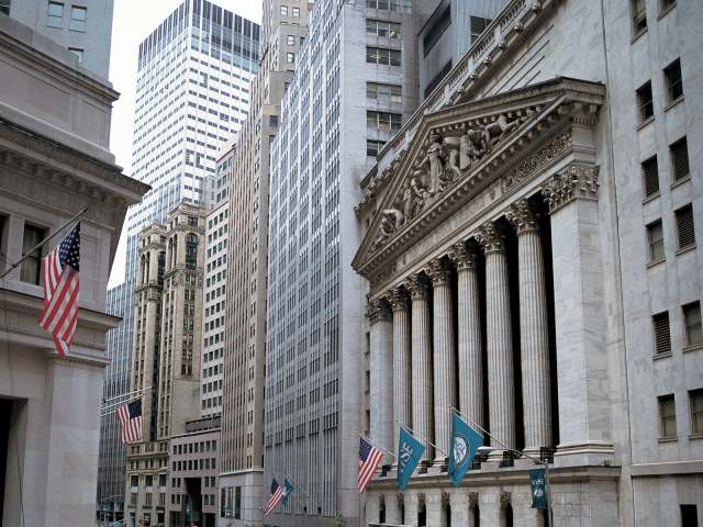 Архитектура улицы / Нью-Йорк / США