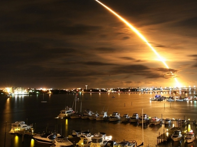 Запуск ракеты