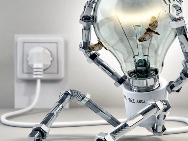 Живая лампочка