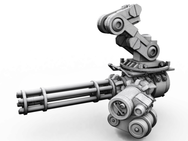 Пулемет мясорубка