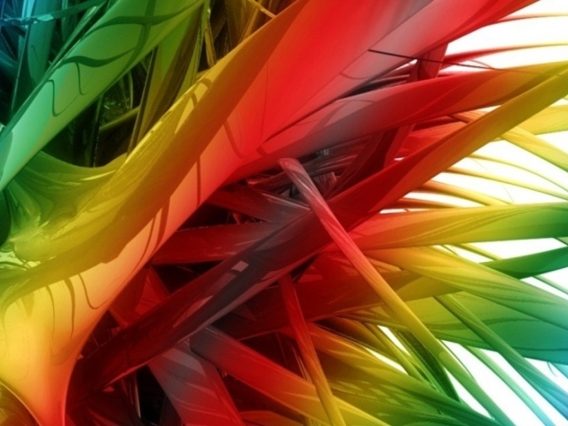 Разноцветные перья