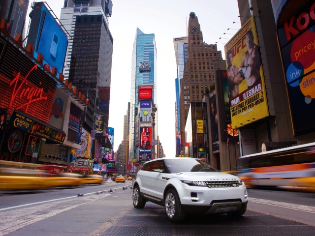 Land Rover в Нью Йорке