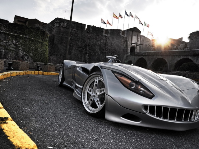 Современный супер автомобиль