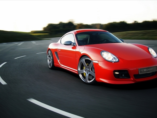 Красный Mansory