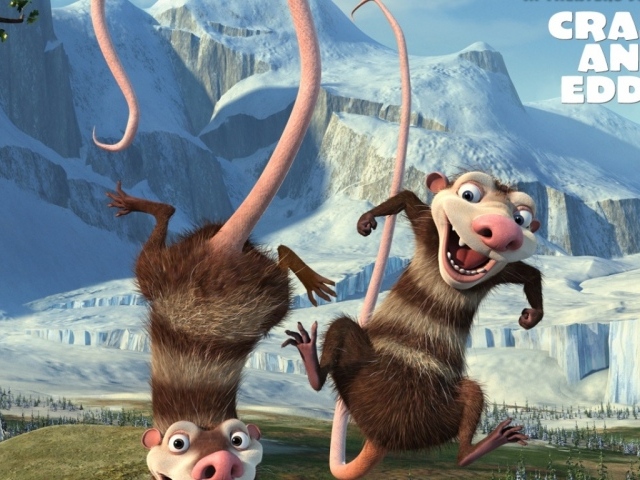 Ледниковый период 3 Эра динозавров / Крэш и Эдди