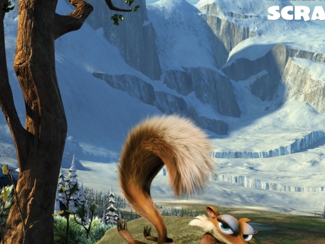 Ледниковый период 3 Эра динозавров / Скрэт