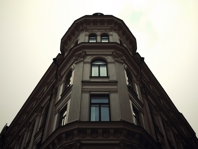 Красивая архитектура городского здания