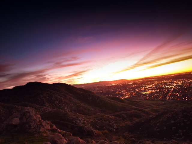 Городской закат