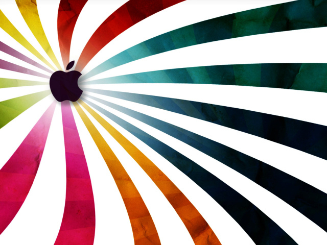 Apple радуга