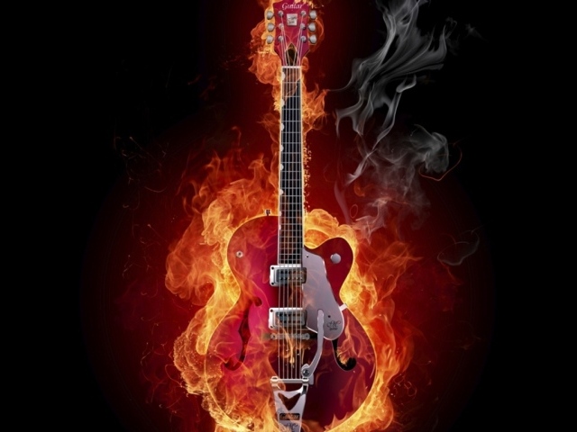 Пылающая гитара