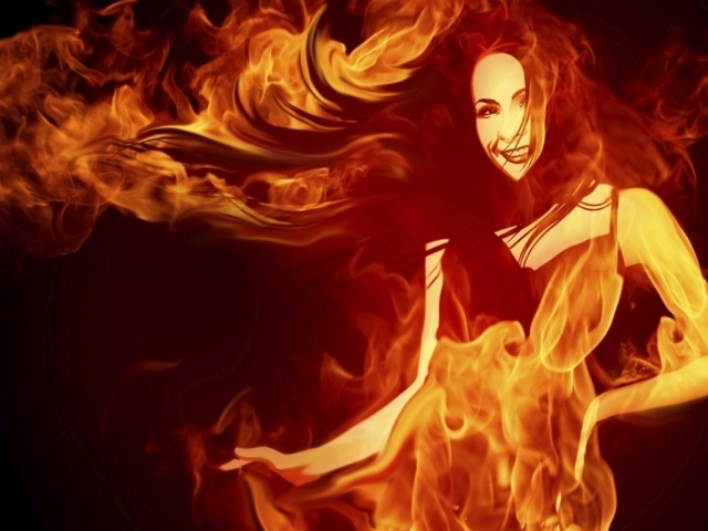 Горячая женщина