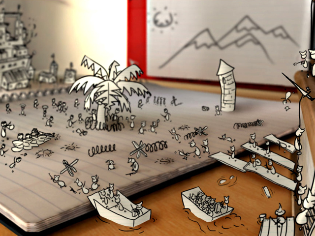 Нарисованный мир