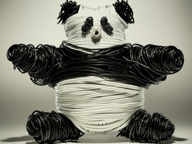 Проволочный мишка