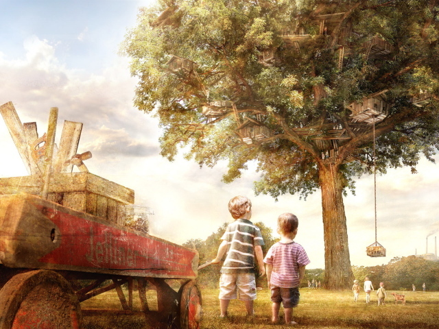 Город на дереве