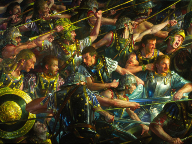 На поле битвы