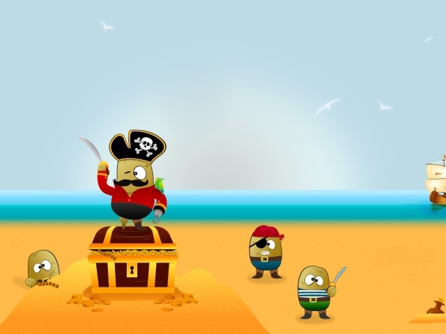 Пиратский картофель