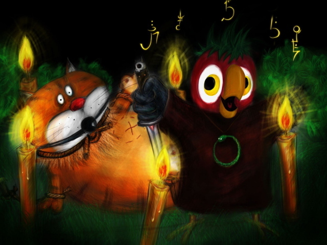 Жертвоприношение попугая Кешы