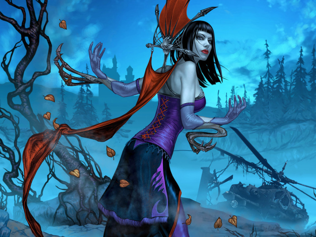 Девушка из мира фэнтези