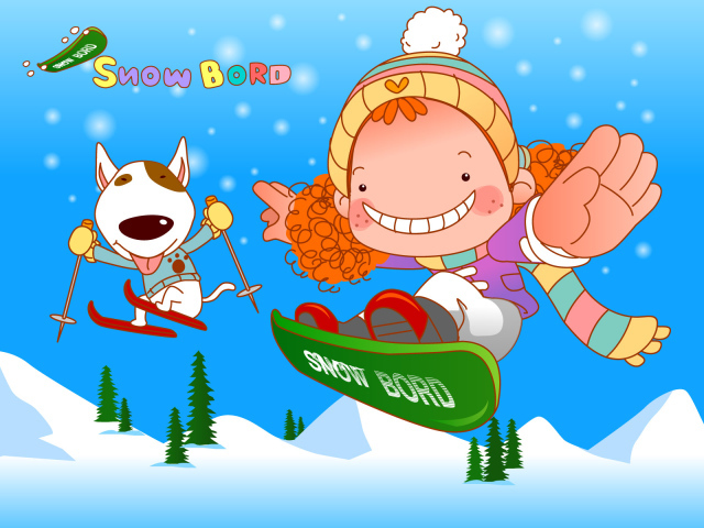 Девочка с собакой