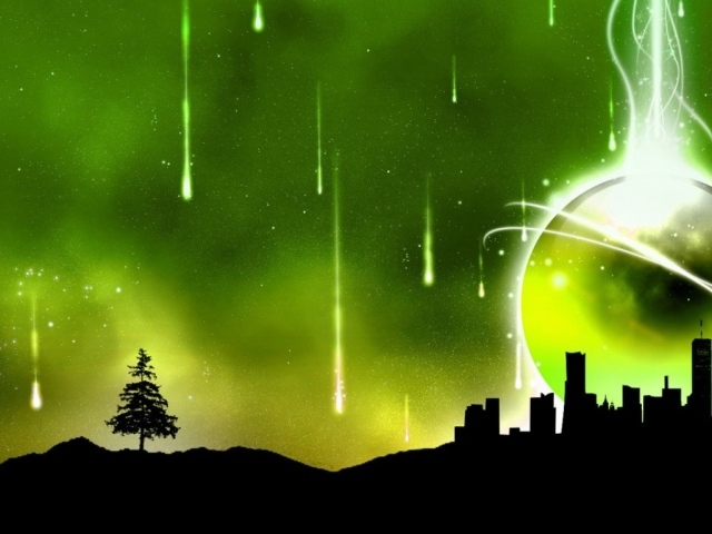 Зеленый Звездопад