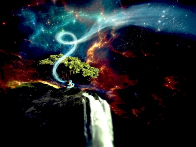 Фантастический водопад