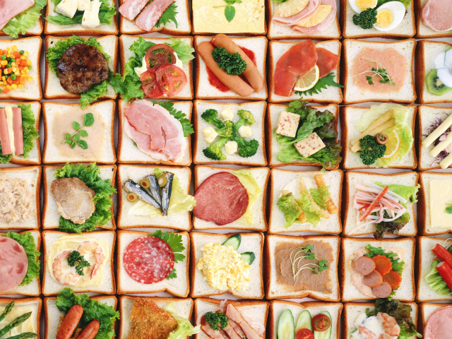 Бутерброды ассорти