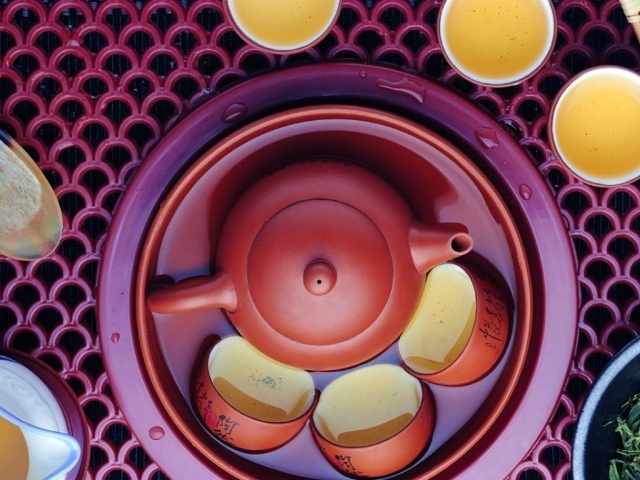 Чашки с чаем