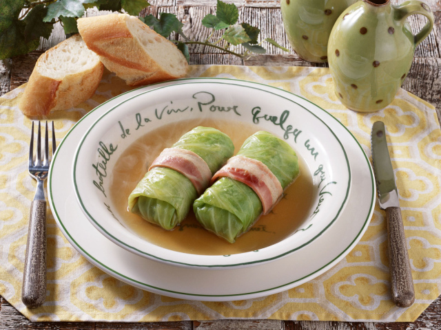 Голубцы с рыбой