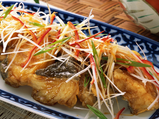 Вкусное блюдо с рыбой