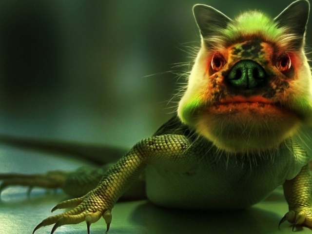 Зеленый чудо зверь