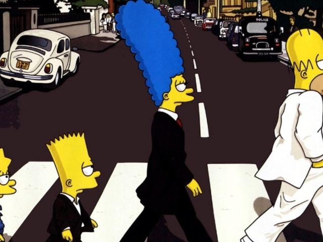 Симпсоны Битлы