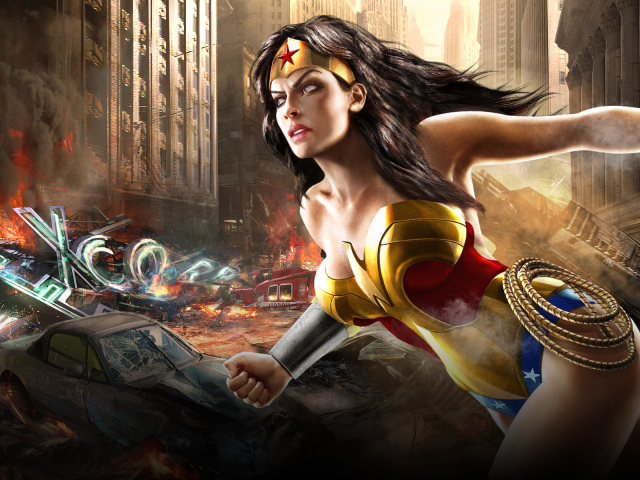 DC Universe Девушка супер герой