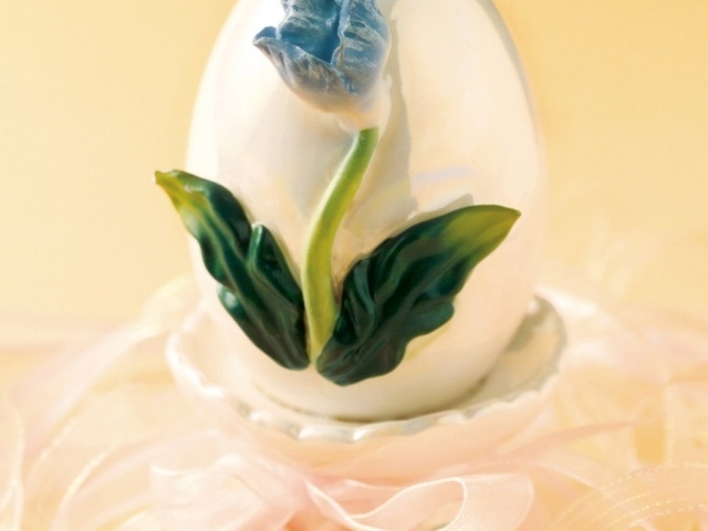 Украшенное Пасхальное яйцо