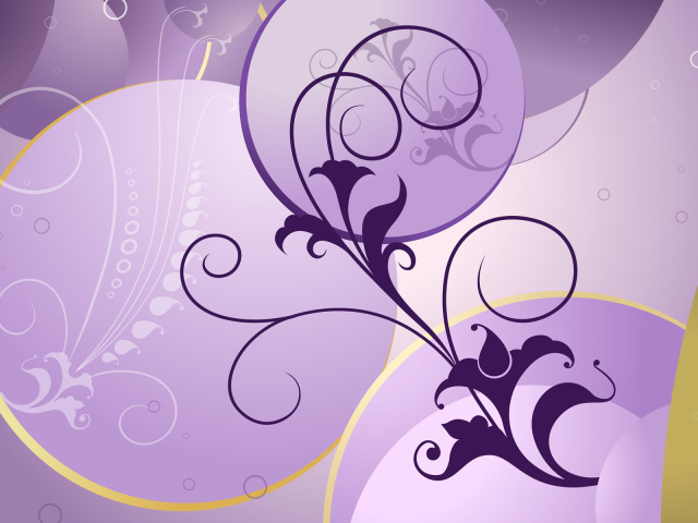 Фиолетовый цветок на 8 марта